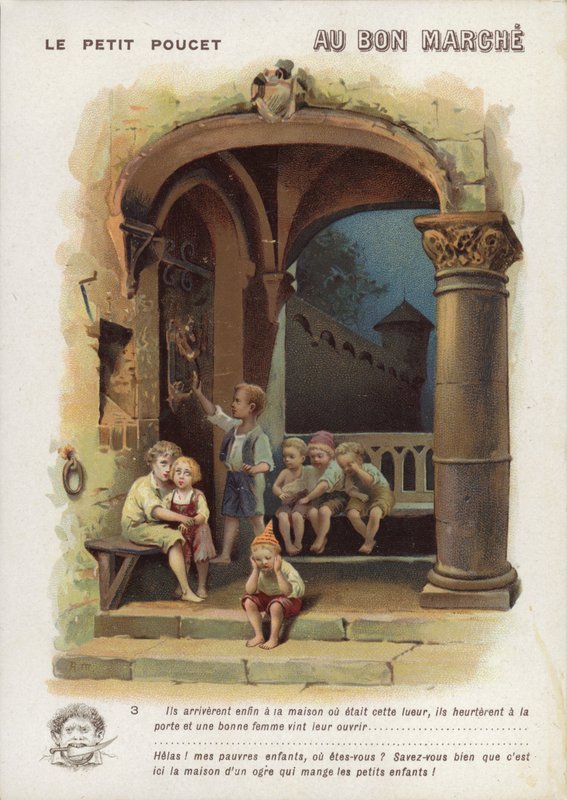 Tom Thumb, oroliga barn av French School