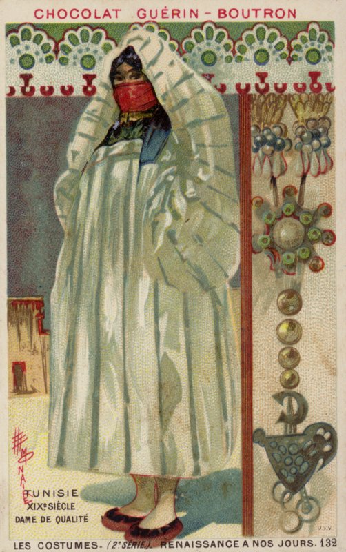 Tunisisk gentlewoman, 1800-talet av French School