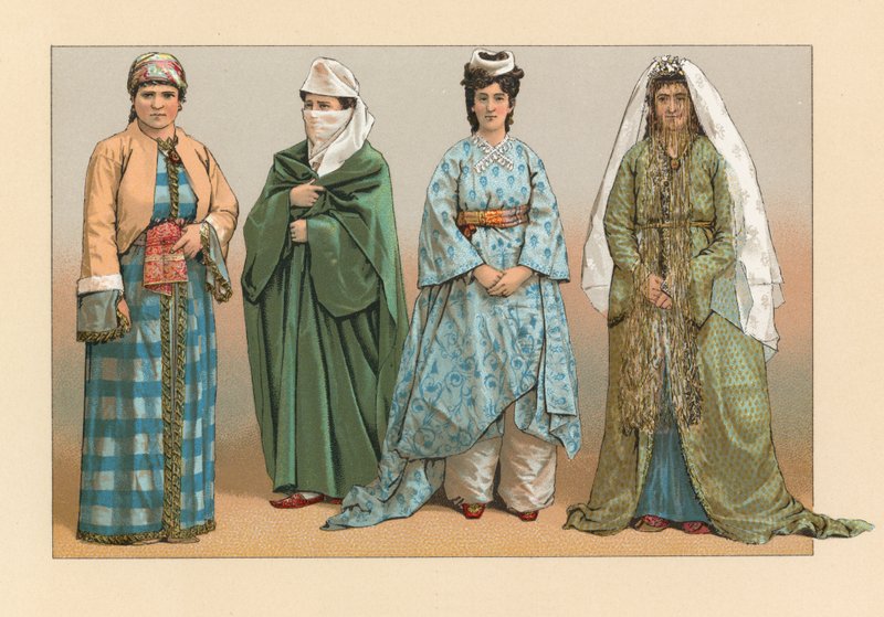 Turkiet kostym av French School