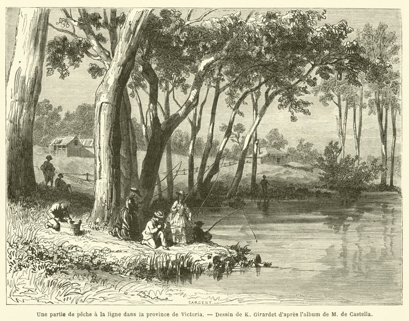 Mete i provinsen Victoria (gravyr) av French School