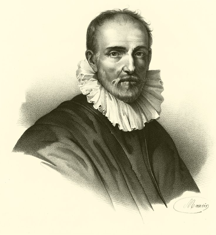 Oidentifierad målare (gravyr) av French School
