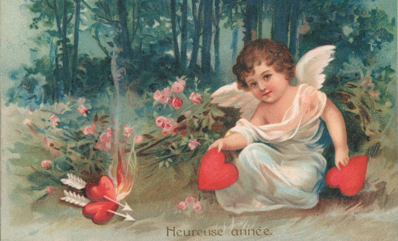 Alla hjärtans Cupid av French School