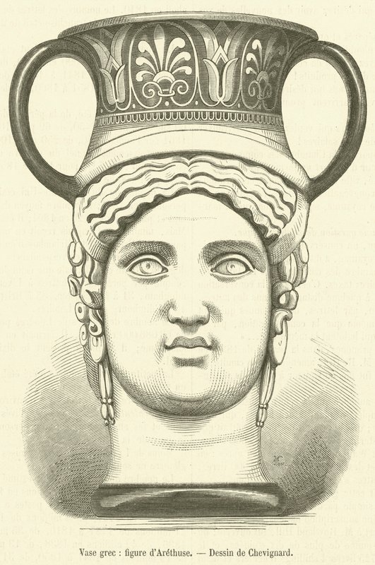 Grec vas, figur d