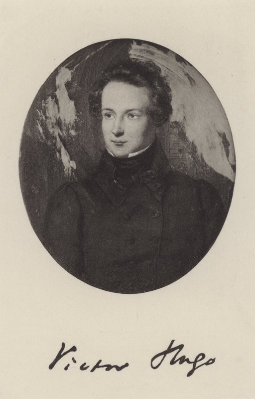 Victor Hugo, fransk poet, romanförfattare och dramatiker av French School