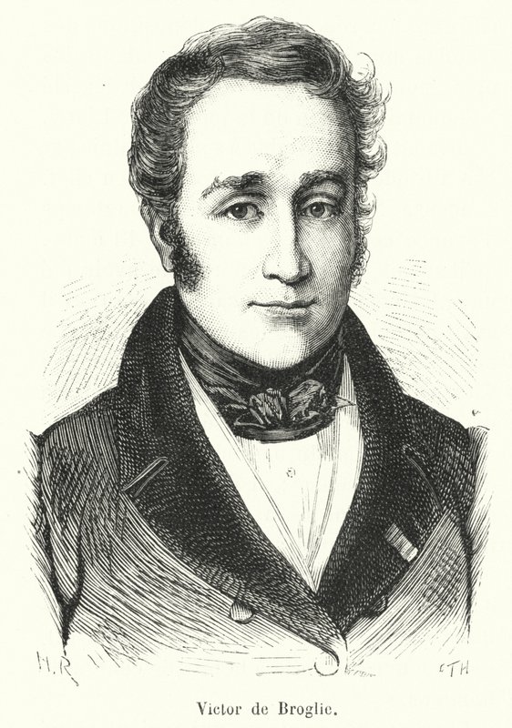 Victor de Broglie (gravyr) av French School