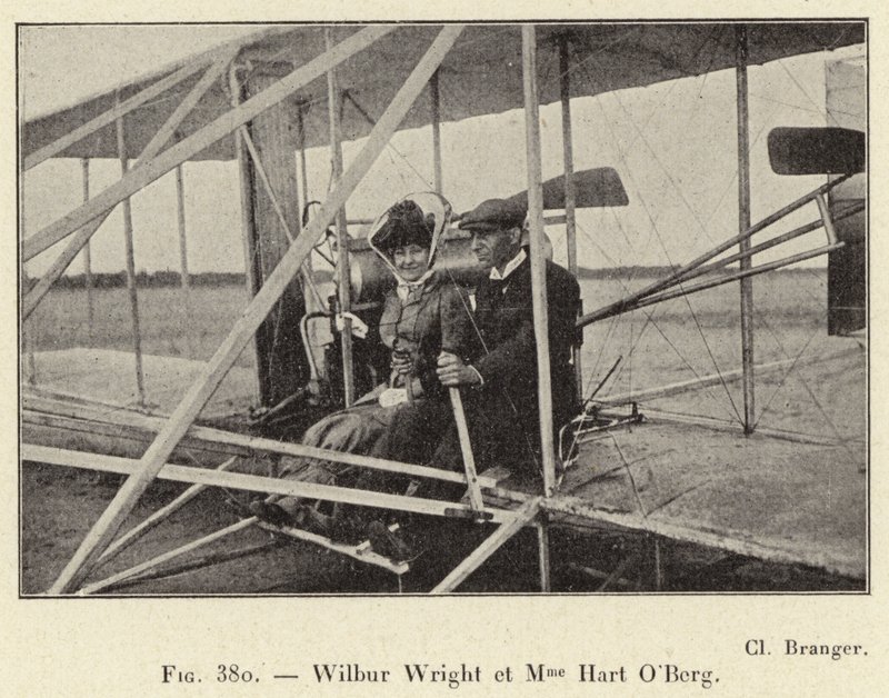 Wilbur Wright och Mme Hart O