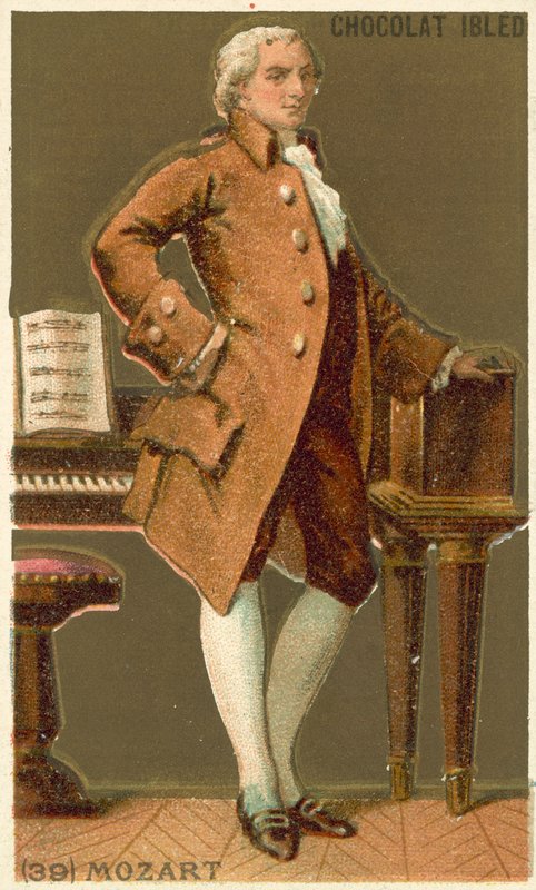Wolfgang Amadeus Mozart, österrikisk kompositör av French School