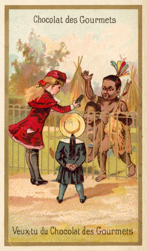 Vill du ha lite Chocolat des Gourmets? (chromolitho) av French School