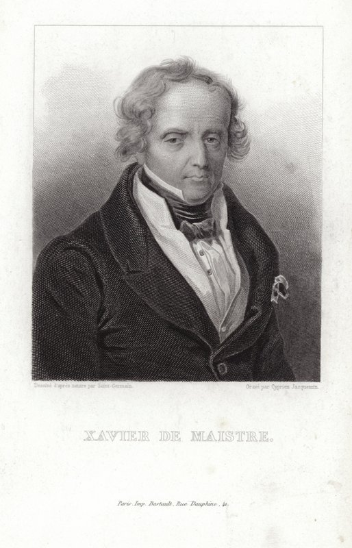 Xavier de Maistre, fransk soldat och författare av French School