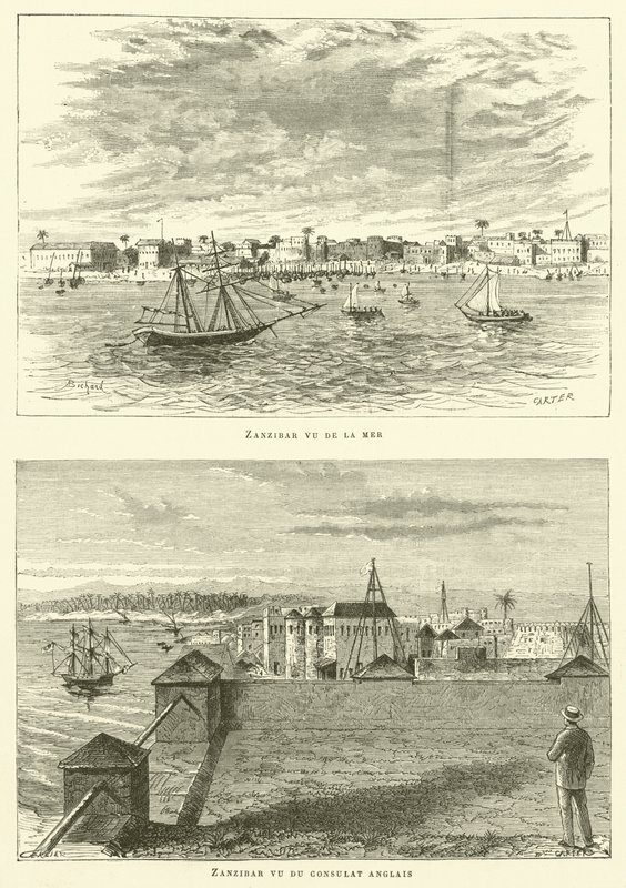Zanzibar (gravyr) av French School