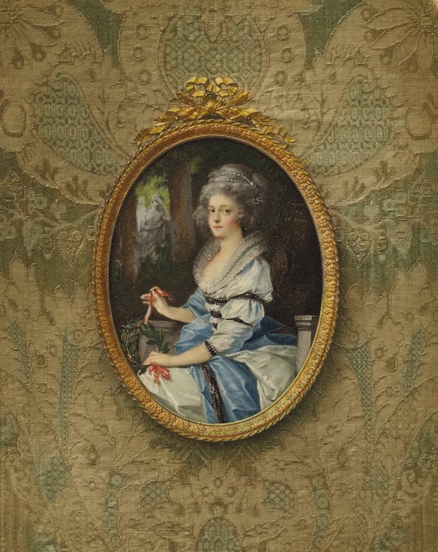 Portrait of Princess Elisabeth Wilhelmine Louise, daughter of Duke Eugene of Wurttemberg, 1788  av Friedrich Heinrich Fuger