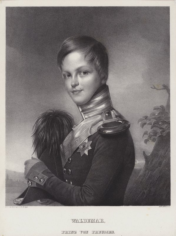 Prins Waldemar av Preussen av Friedrich Jentzen