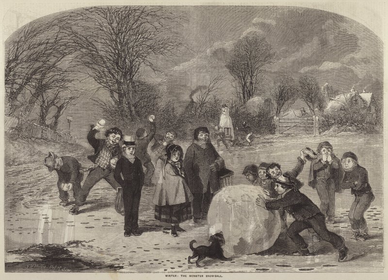 Vinter, monstersnöbollen av G. W. Willis
