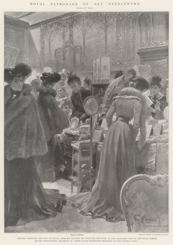 Royal Patronage of Art Handwork av G.S. Amato