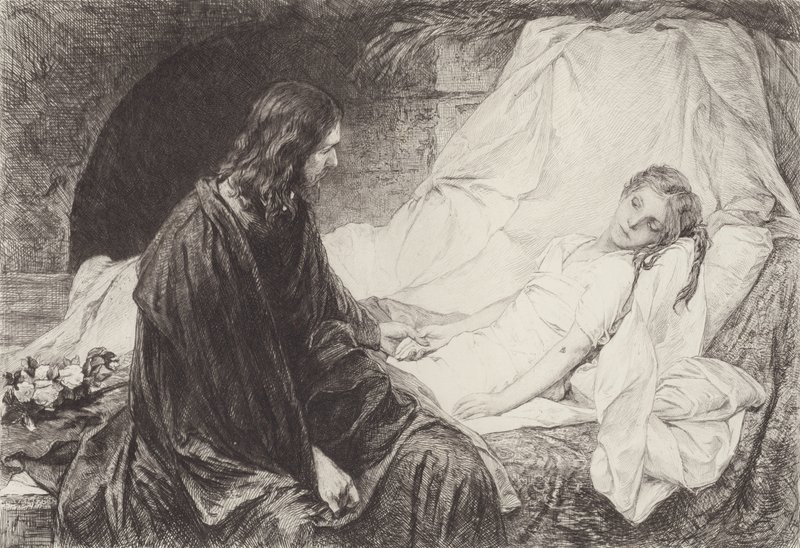Talitha bläckfisk av Gabriel Max