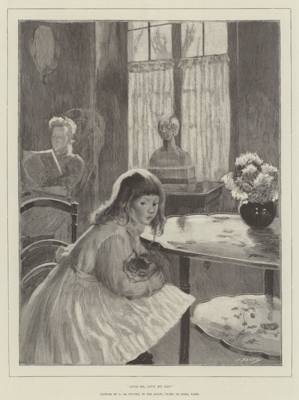 Älska mig, älska min katt av Gaston de la Touche