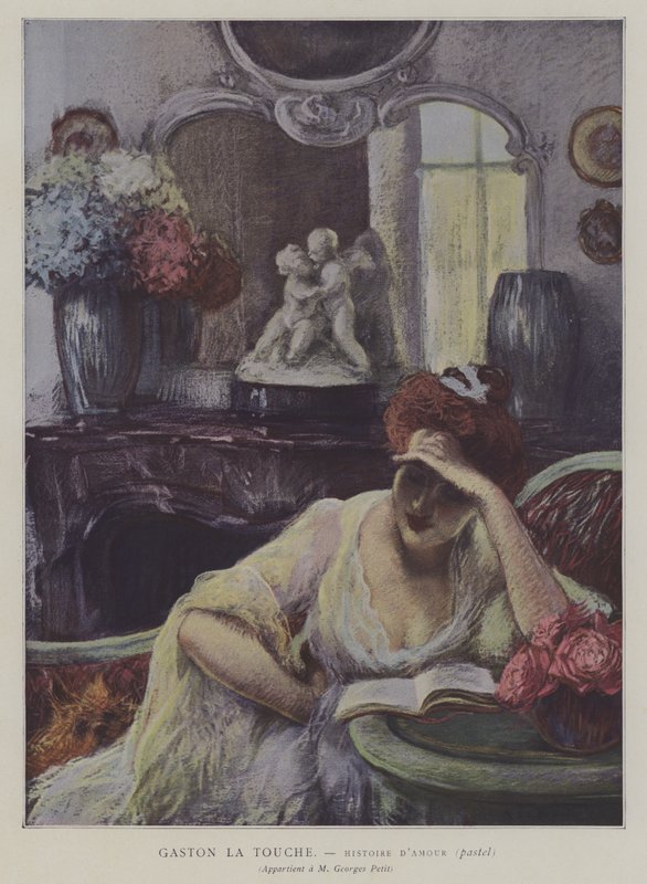 Histoire dAmour (kärlekshistoria) av Gaston de la Touche