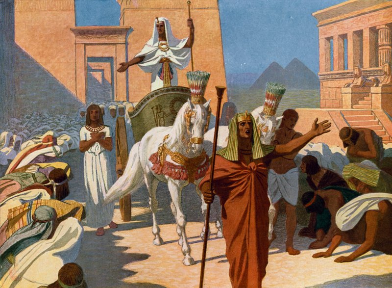 Josef som vesir av Egypten av Gebhard Fugel