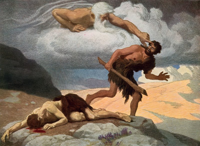 Kain och Abel av Gebhard Fugel
