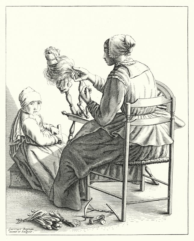 Spinnern av Geertryut Roghman