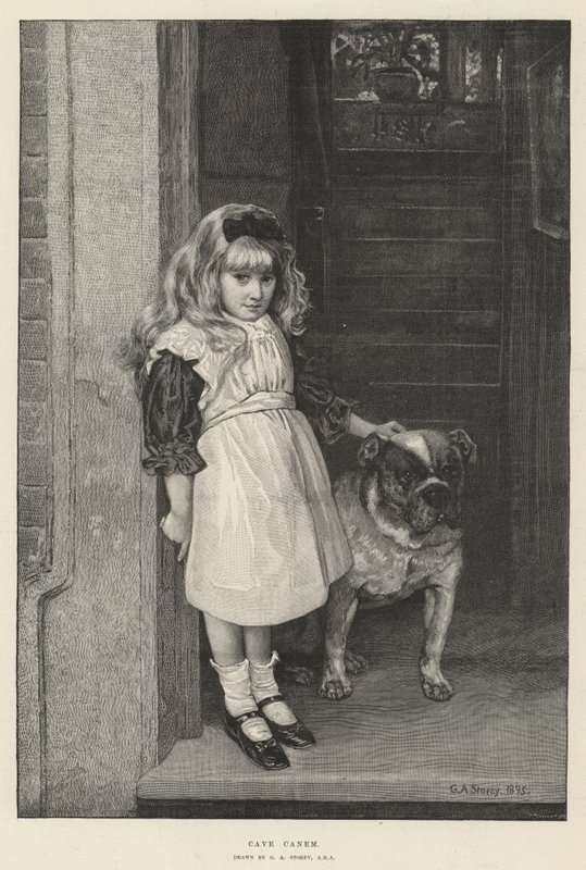 Akta dig för hunden av George Adolphus Storey