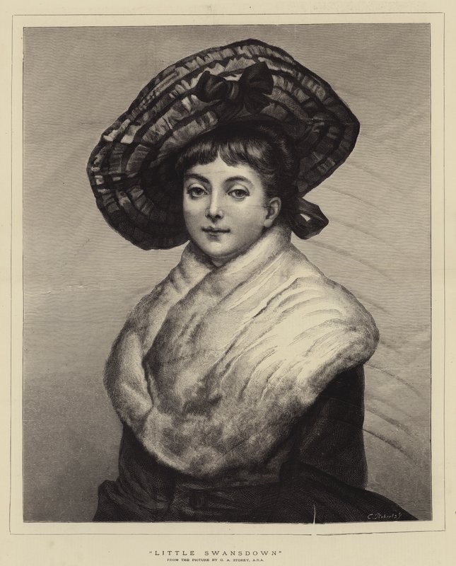 Lilla Swansdown av George Adolphus Storey
