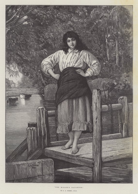 Mjölnarens dotter av George Adolphus Storey