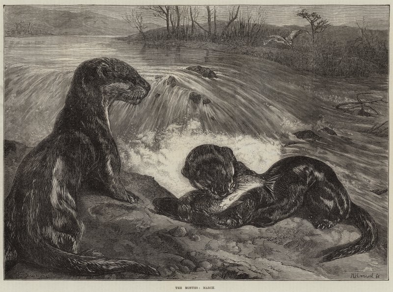 Månaderna, mars av George Bouverie Goddard