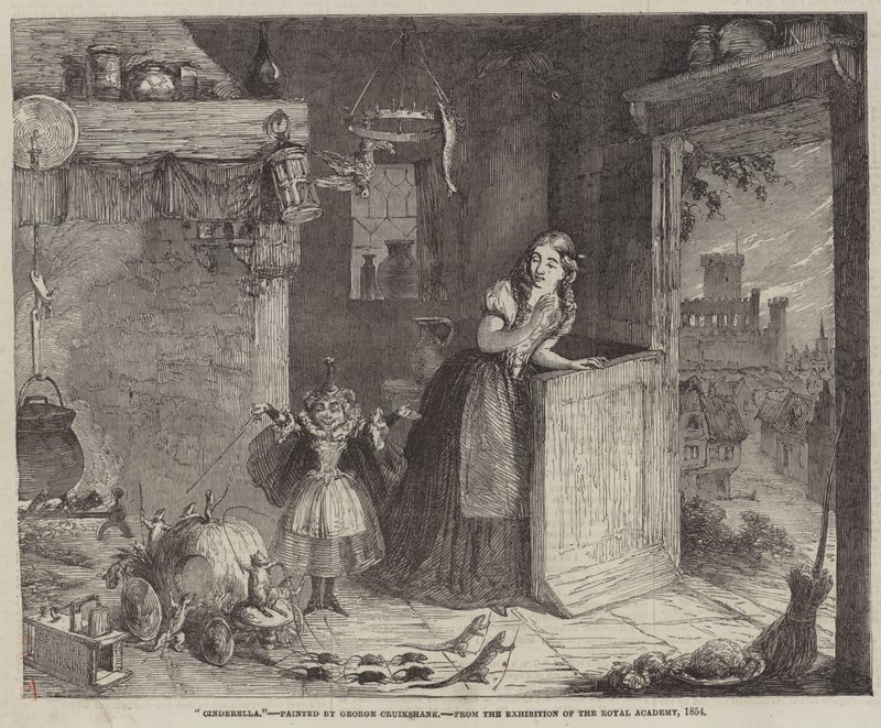 Askungen av George Cruikshank