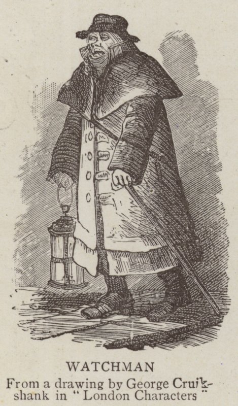 Väktare av George Cruikshank