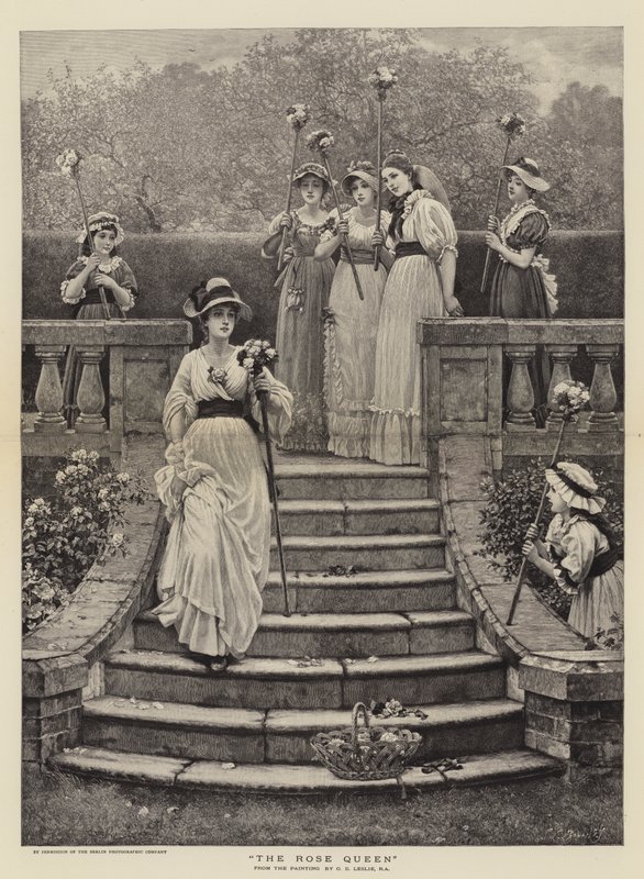 Rosedrottningen av George Dunlop Leslie