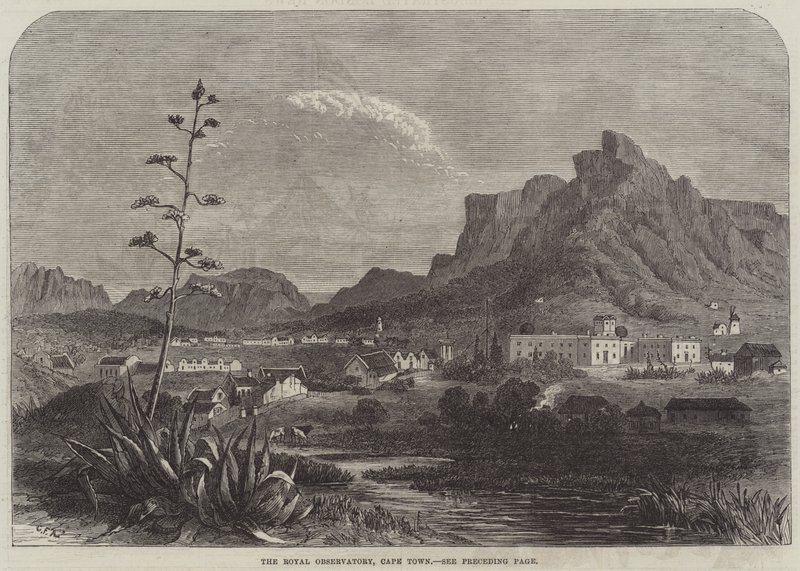 Royal Observatory, Kapstaden av George French Angas