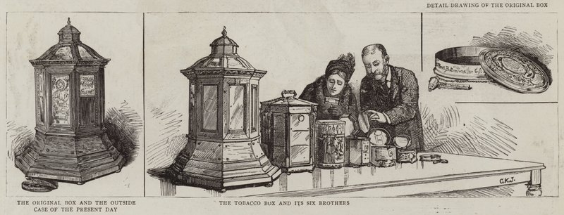 The Westminster Tobacco Box av George Kingston Jones