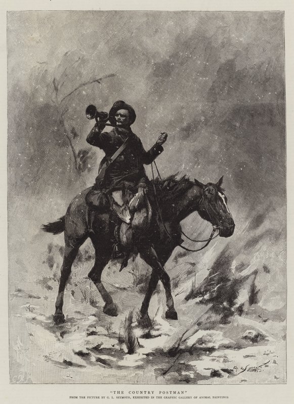 Landbrevbäraren av George L. Seymour