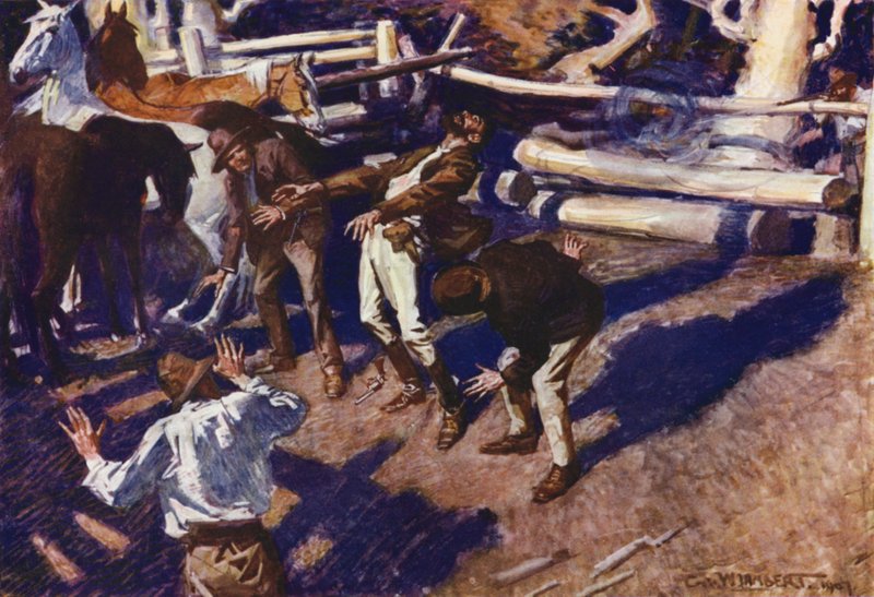 Illustration för Romance of Empire, Australien av George Washington Lambert