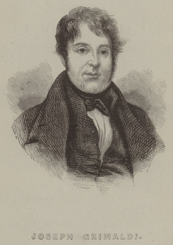 Joseph Grimaldi (gravyr) av George (after) Cruikshank