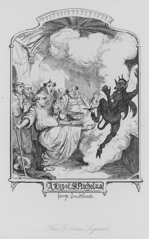 Den gyllene legenden (gravyr) av George (after) Cruikshank
