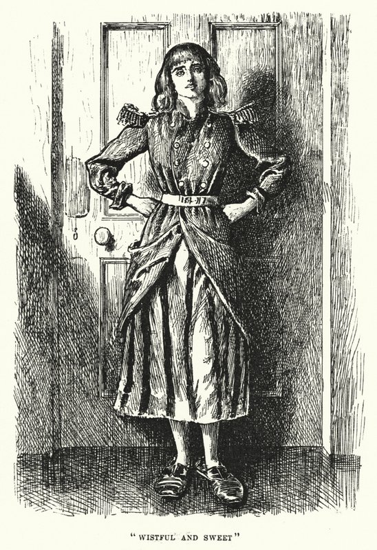 Illustration för Trilby av George du Maurier (gravyr) av George (after) Du Maurier