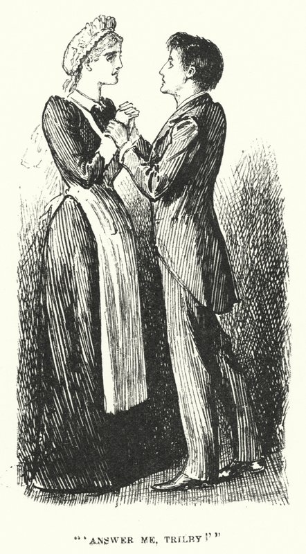 Illustration för Trilby av George du Maurier (gravyr) av George (after) Du Maurier