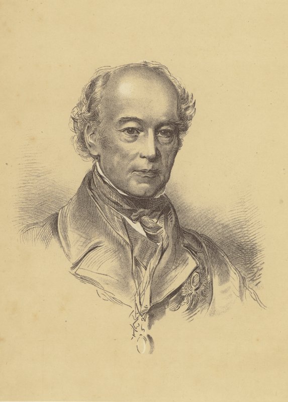 Amiral av flottan Sir Thomas Byam Martin av George (after) Richmond