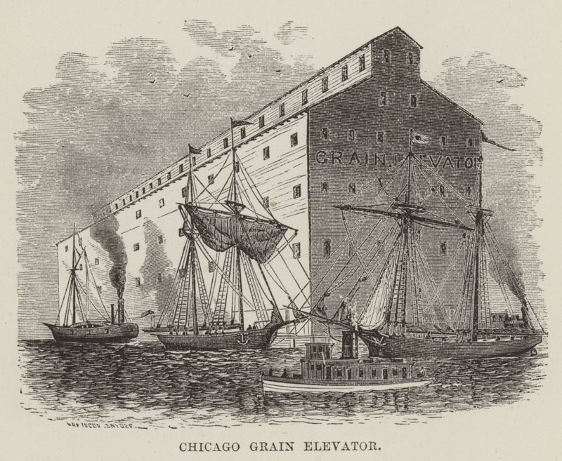 Chicago Grain Hiss av George Augustus Sala