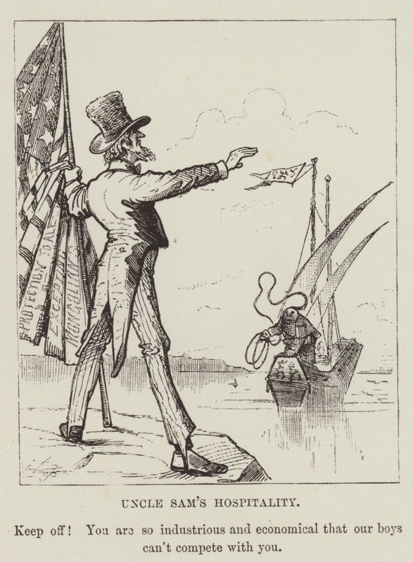 Uncle Sams gästfrihet av George Augustus Sala