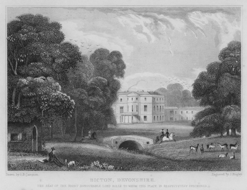 Bicton, Devonshire (gravyr) av George Bryant Campion