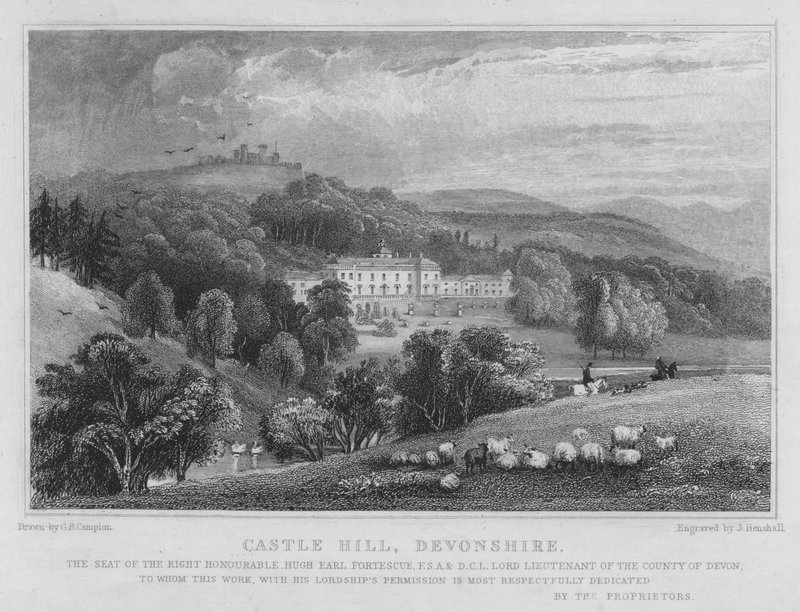 Castle Hill, Devonshire (gravyr) av George Bryant Campion
