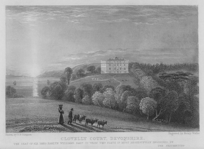 Clovelly Court, Devonshire (gravyr) av George Bryant Campion
