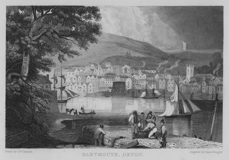 Dartmouth, Devon (gravyr) av George Bryant Campion