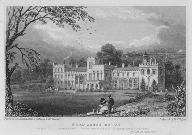 Ford Abbey, Devon (gravyr) av George Bryant Campion