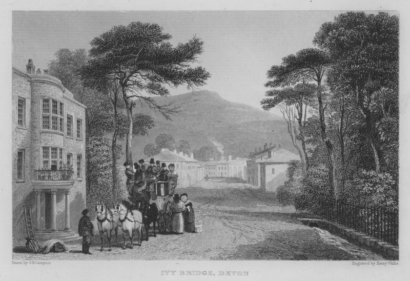 Ivy Bridge, Devon (gravyr) av George Bryant Campion