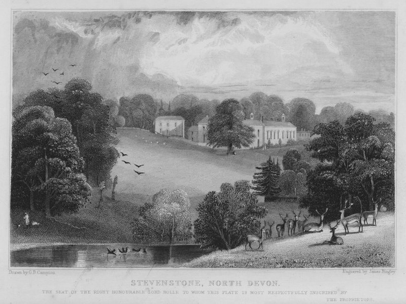 Stevenstone, North Devon (gravyr) av George Bryant Campion