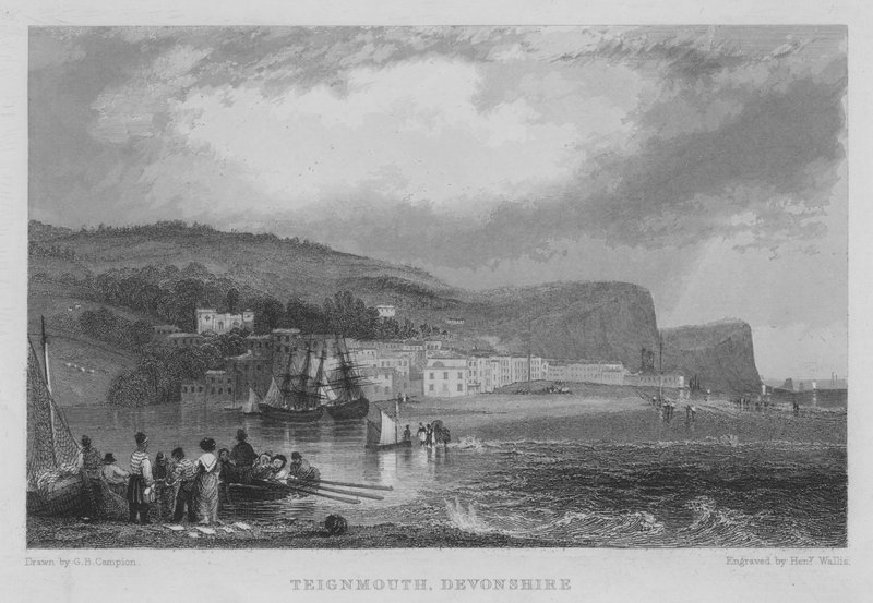 Teignmouth, Devonshire (gravyr) av George Bryant Campion